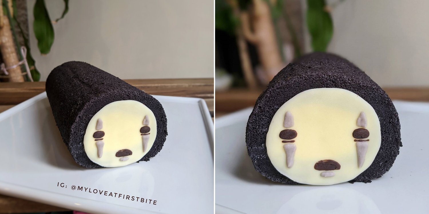 Spirited Away Cake Captures NoFace’s Expression Completely, Followers